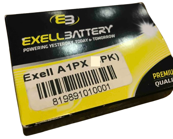 Pile alcaline 1,5V A1PX