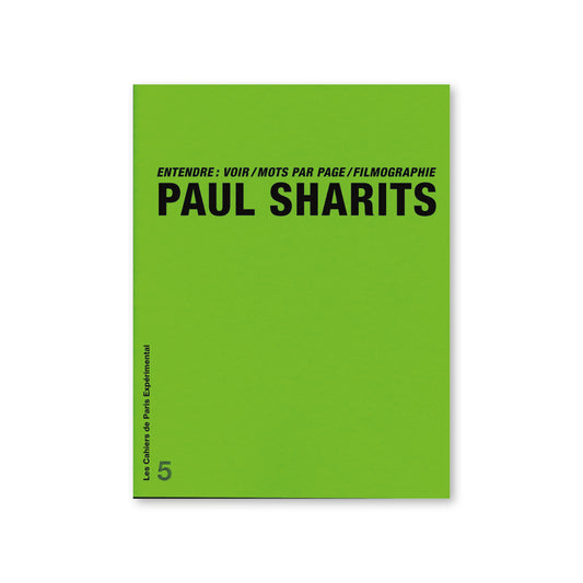Cahier n°5 : Entendre voir / mots par page / filmographie