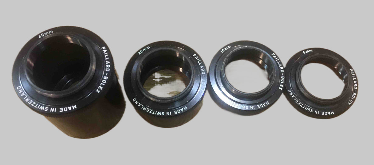 Bolex Macro tube accessory kit