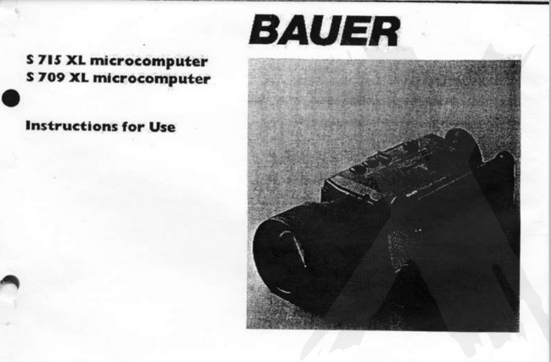 Bauer modes d’emploi numérique