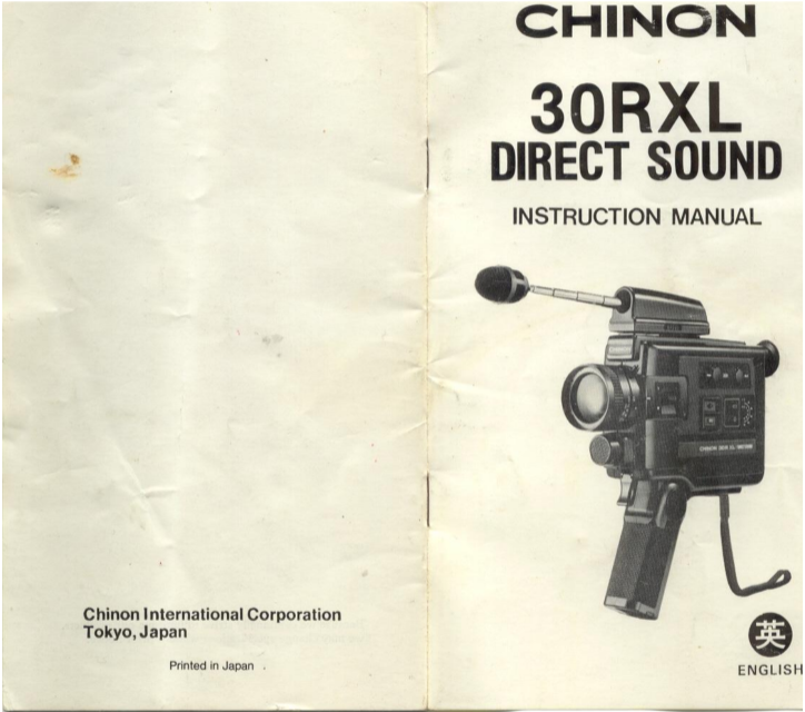 Chinon modes d’emploi numérique