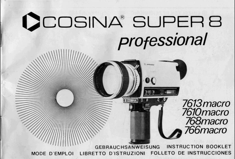 Cosina modes d’emploi numérique