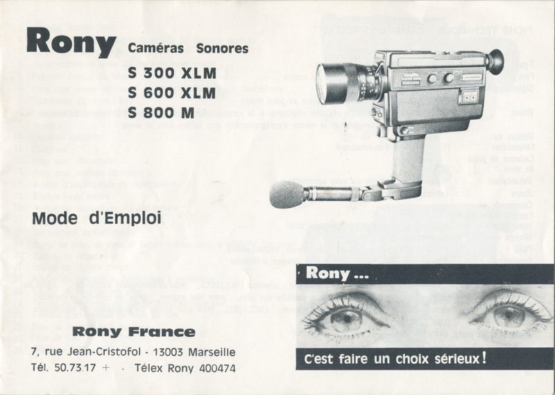 Rony modes d’emploi numérique