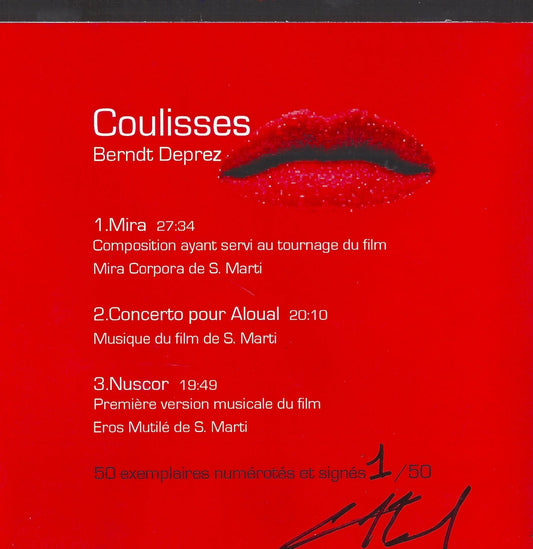Berndt Deprez - Coulisses