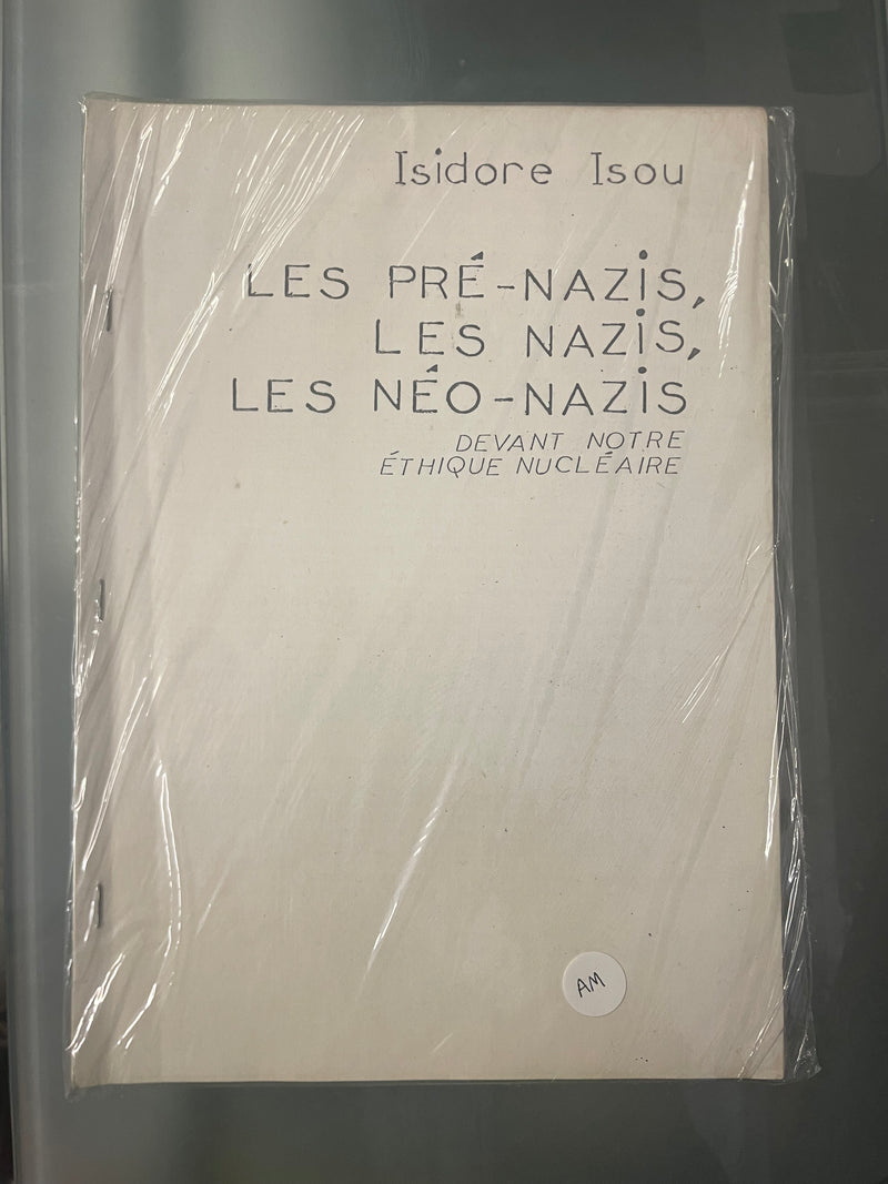 Les pré-nazis, les nazis, les néo-nazis- Devant notre éthique nucléaire