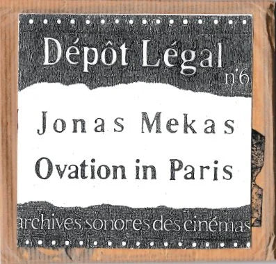 Jonas Mekas : Ovation in Paris