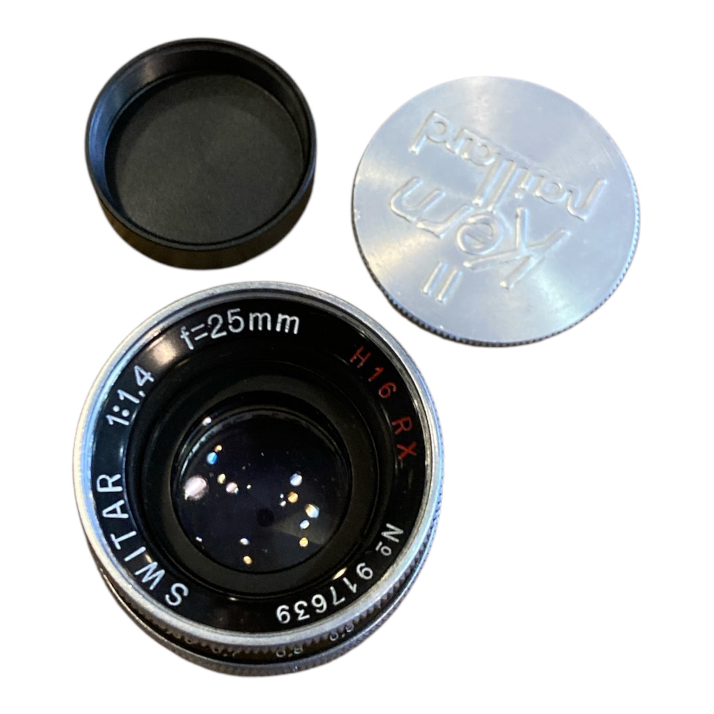 Kern Switar 25mm f1.4 C-mount Lens