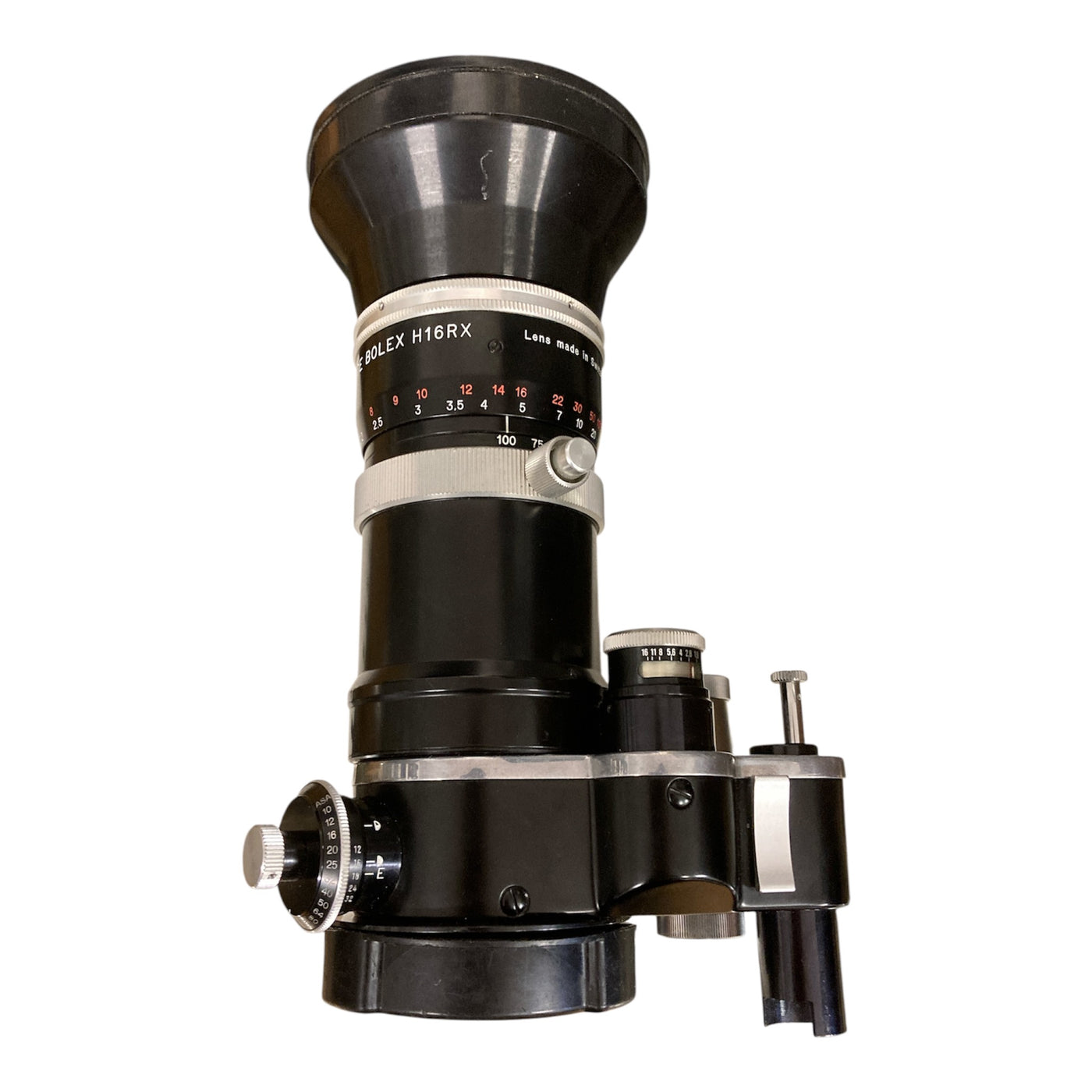 Objectif Kern Vario-Switar, 16-100mm f/1.9, POE BOLEX H16RX