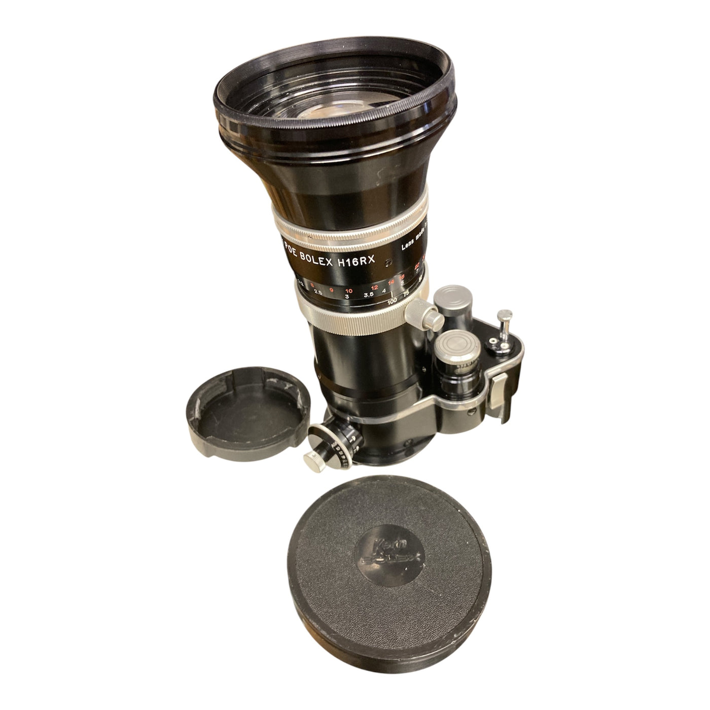 Objectif Kern Vario-Switar, 16-100mm f/1.9, POE BOLEX H16RX