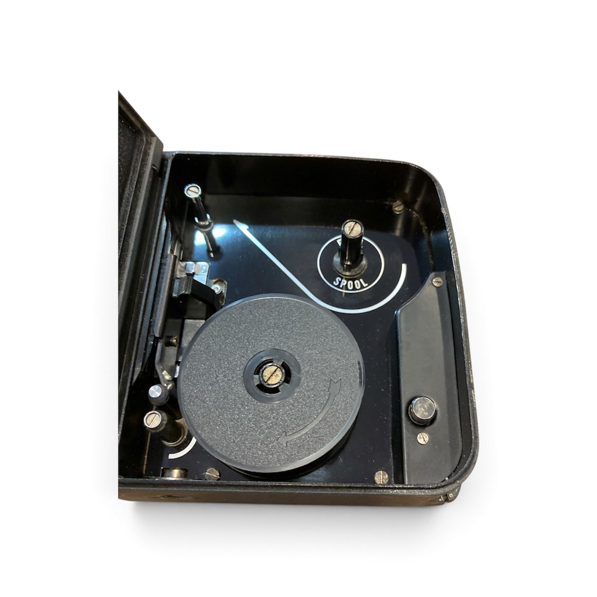 Double 8mm/Double Super 8 take-up reel