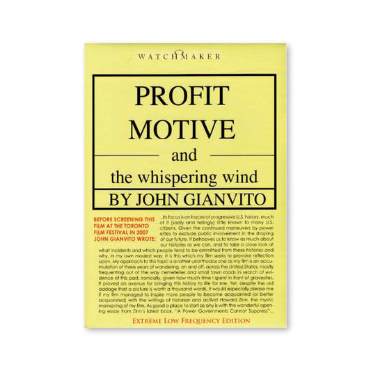Profit Motive and the Whispering Wind