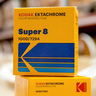 Ektachrome 100D Color Reversal super-8 film