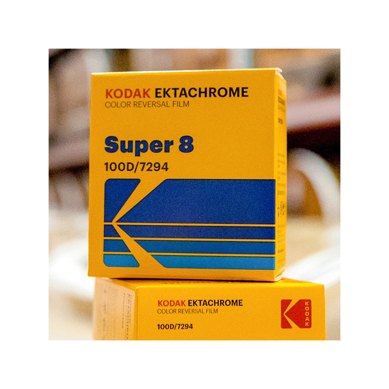 Super 8mm Ektachrome Color Reversal Film 100d