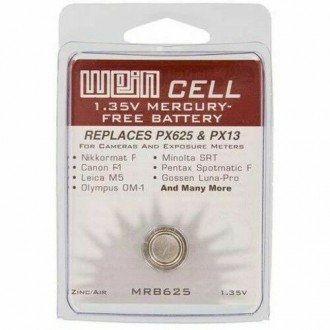 1.35 Volt Wein Cell Zinc Air Photo Battery