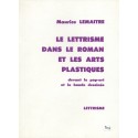 Le lettrisme dans le roman et les arts plastiques