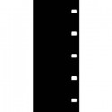 16mm black leader film