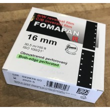 FOMA Fomapan ISO 21/100 R 16mm 30,5 Meter, Perforated on both sides