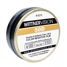 Wittnervision 50D Standard 8 (Double 8) color negative film stock