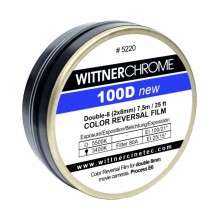 WittnerChrome 100D Standard 8 (Double 8) color reversal film