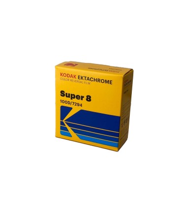 Super-8mm Ektachrome color reversal film 100D