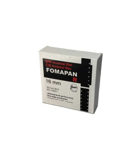 FOMA Fomapan ISO 21/100 R 16mm 30,5 Meter, Perforated On One Side
