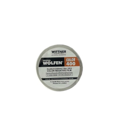 ORIGINAL WOLFEN COLOR 400 - Double 8 Color Negative Film