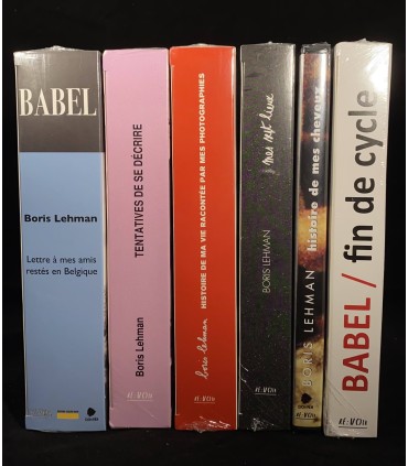 Pack 6 DVD Babel par Boris Lehman