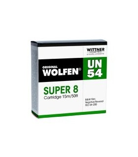 WITTNER WOLFEN UN54 cartouche de la pellicule Super 8 noir et blanc