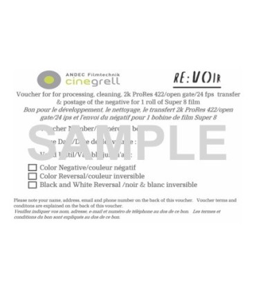 FOMAPAN R100 Cartouches de film s Super 8 N / B de Passo Ridotto