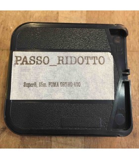 FOMAPAN Ortho 400 negative film Super 8 cartridges from Passo Ridotto