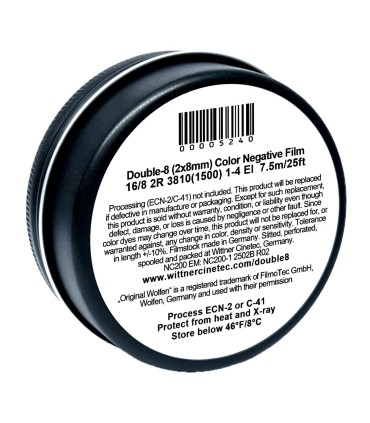 WITTNER WOLFEN 200, Double-8 (2x8mm) , color negative