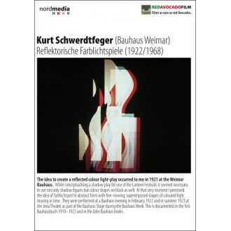 Kurt Schwerdtfeger (Bauhaus Weimar) Reflektorische Farblichtspiele (1922/1968)
